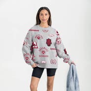 GAMEDAY COUTURE Women's Gameday Couture Gray Arkansas Razorbacks Always on Repeat Fleece Sweatshirt
