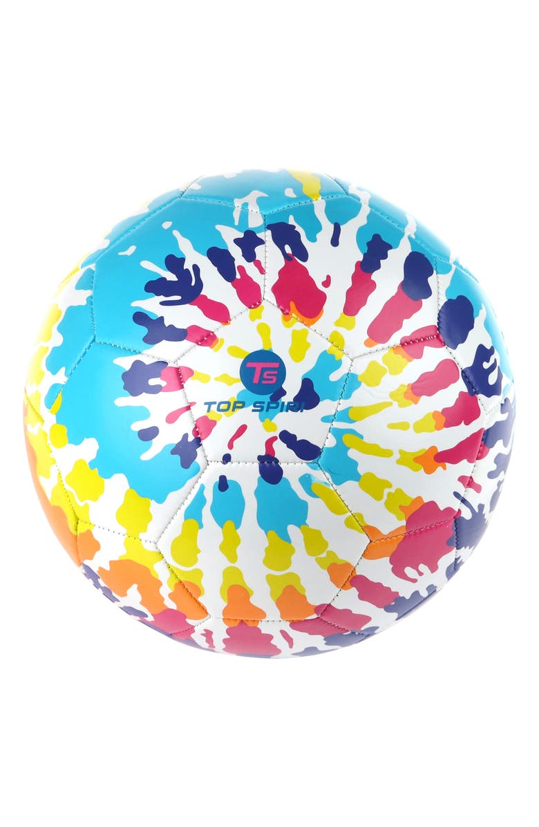 Capelli New York Top Spirit Tie Dye Soccer Ball, Main, color,