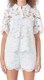 Endless Rose Lace Shirt