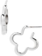 Panacea Clover Hoop Earrings