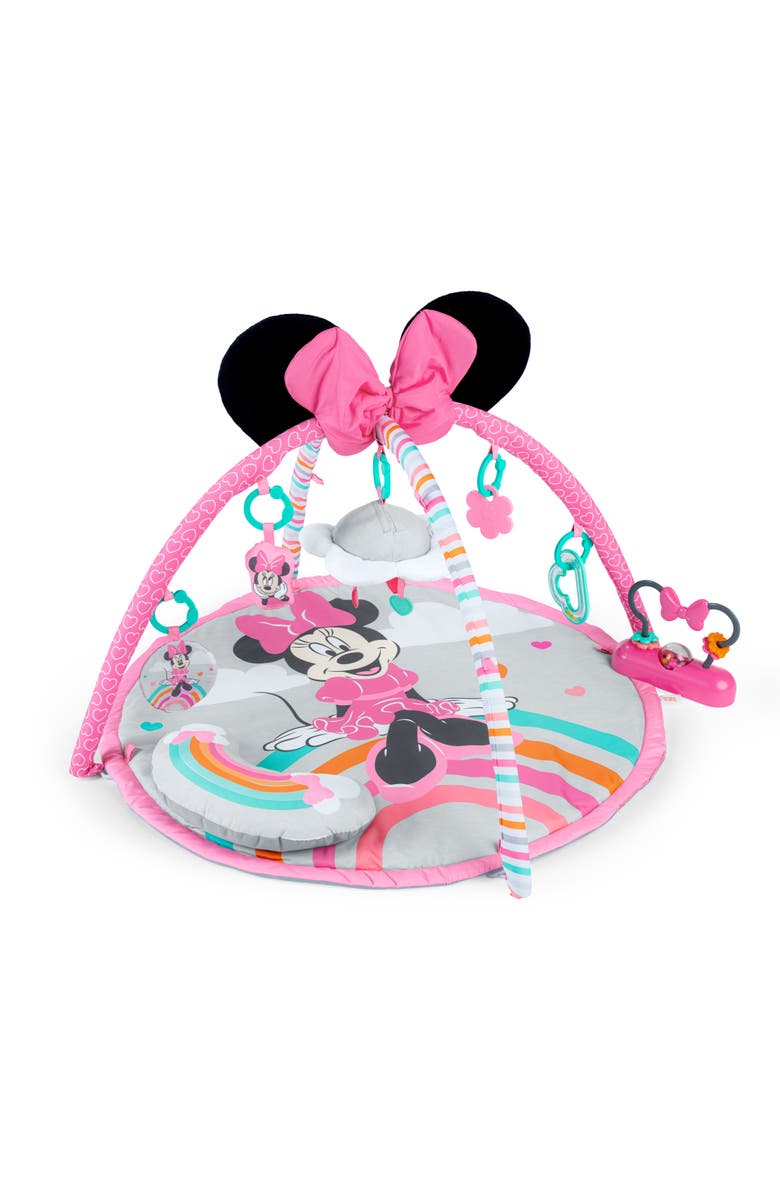 BRIGHT STARTS Disney Baby MINNIE MOUSE Forever Besties Activity Gym, Main, color, Pink
