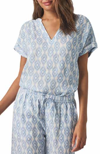 Splendid St.Tropez Linen Blend Top