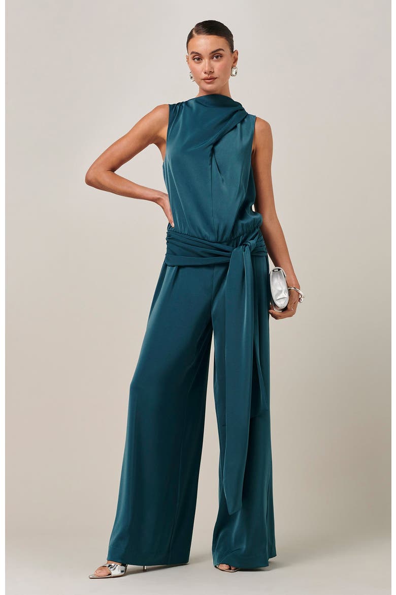 Elliana Jumpsuit, Alternate, color, Slate Blue