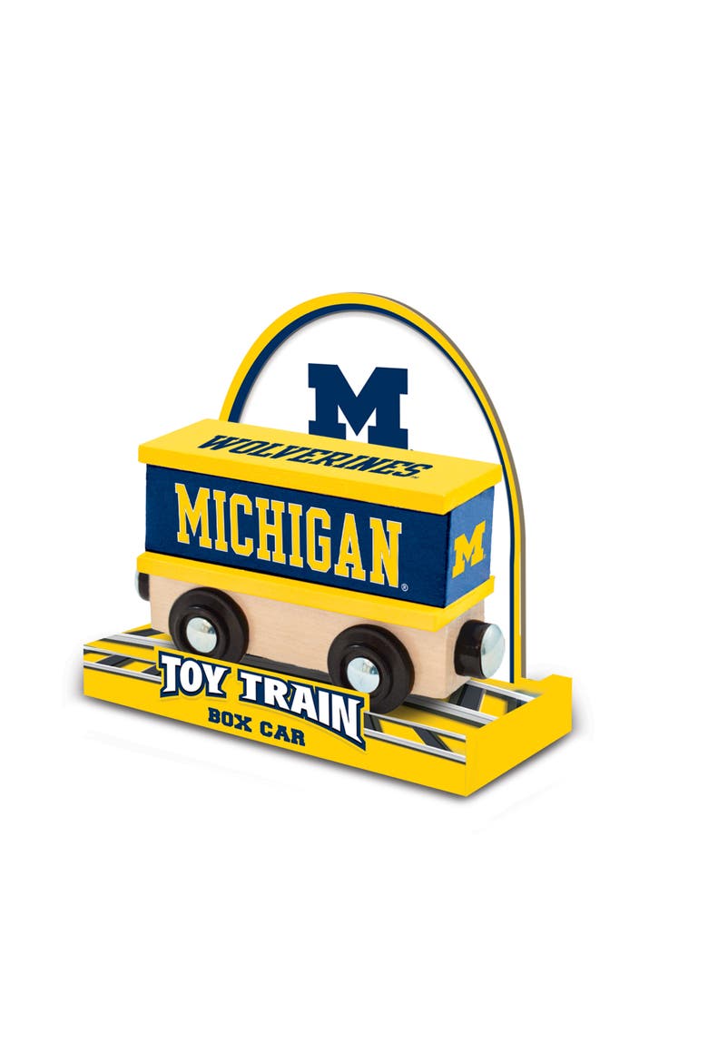 Michigan Wolverines Toy Train Box Car, Alternate, color, Multicolor