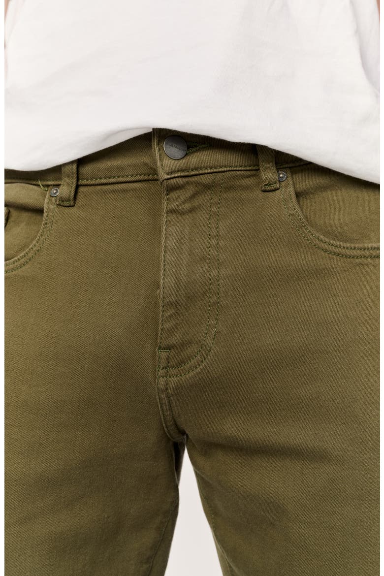 ORD Straight Fit Jeans, Alternate, color, MOSS GREEN