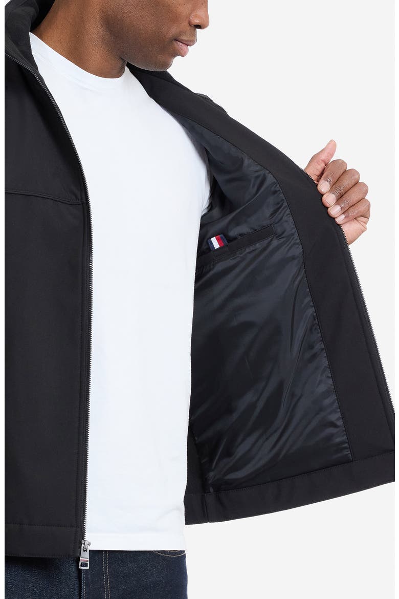 Water Resistant Softshell Jacket, Alternate, color, BLACK