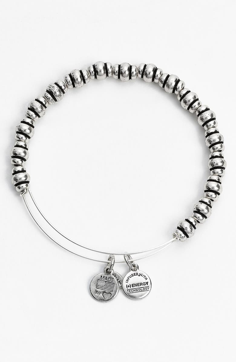 Alex and Ani 'Nile' Expandable Wire Bangle, Main, color,