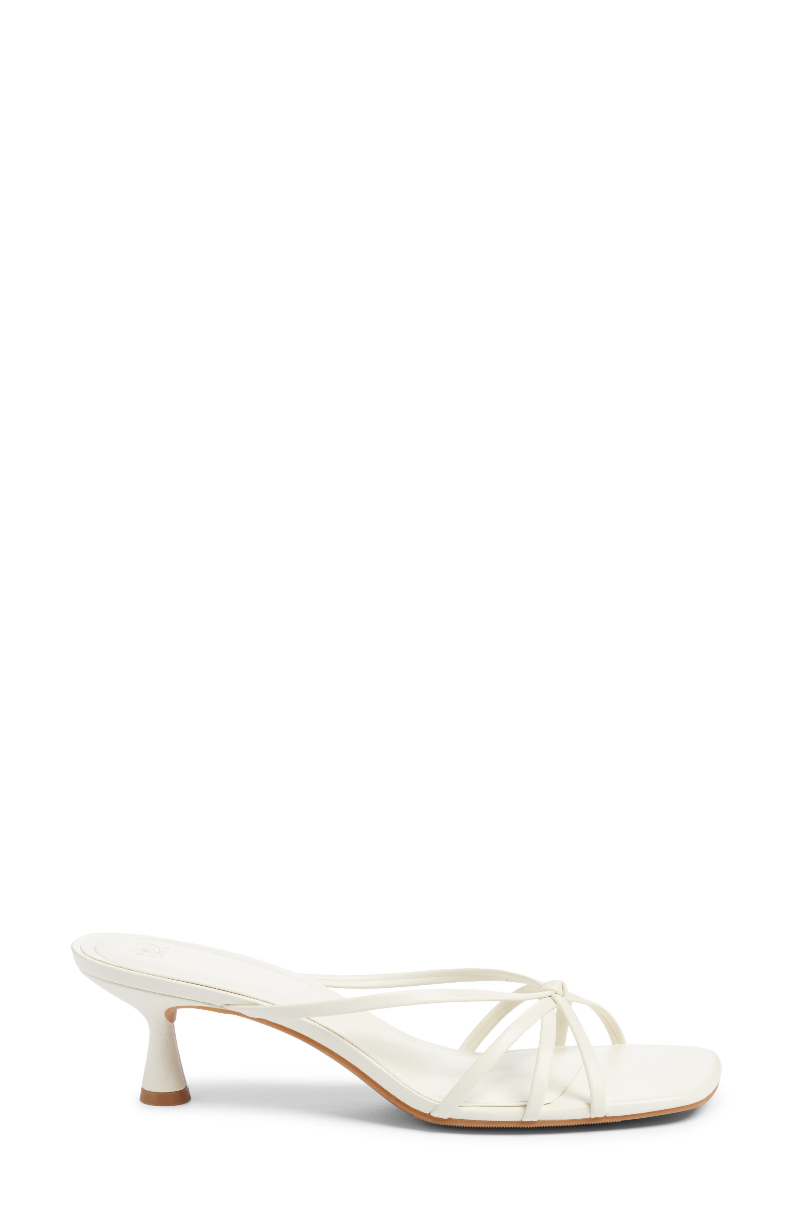 Bliss Heeled Sandal, Alternate, color, WHITE ICE