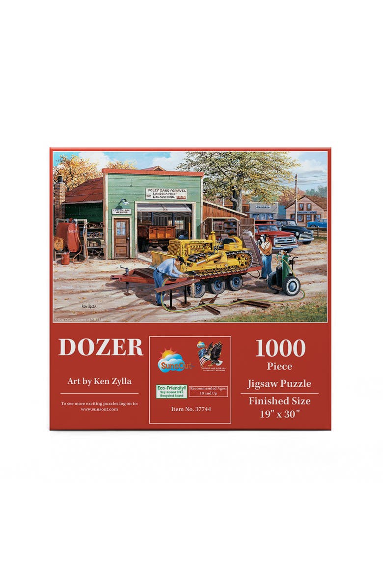 Sunsout Dozer 1000 piece Jigsaw Puzzle for Adults, Alternate, color, Multicolor