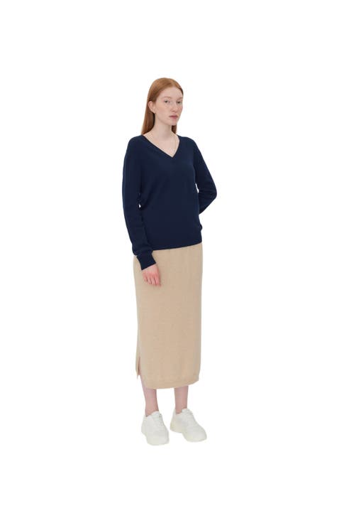 Essential Cashmere V-Neck Sweater