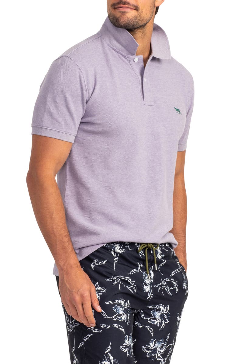Rodd & Gunn Gunn Piqué Sports Fit Cotton Polo, Alternate, color, Lilac