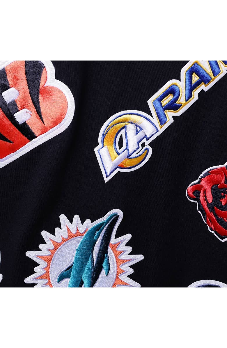 PRO STANDARD Men's Pro Standard Black NFL League Wordmark T-Shirt, Alternate, color, 