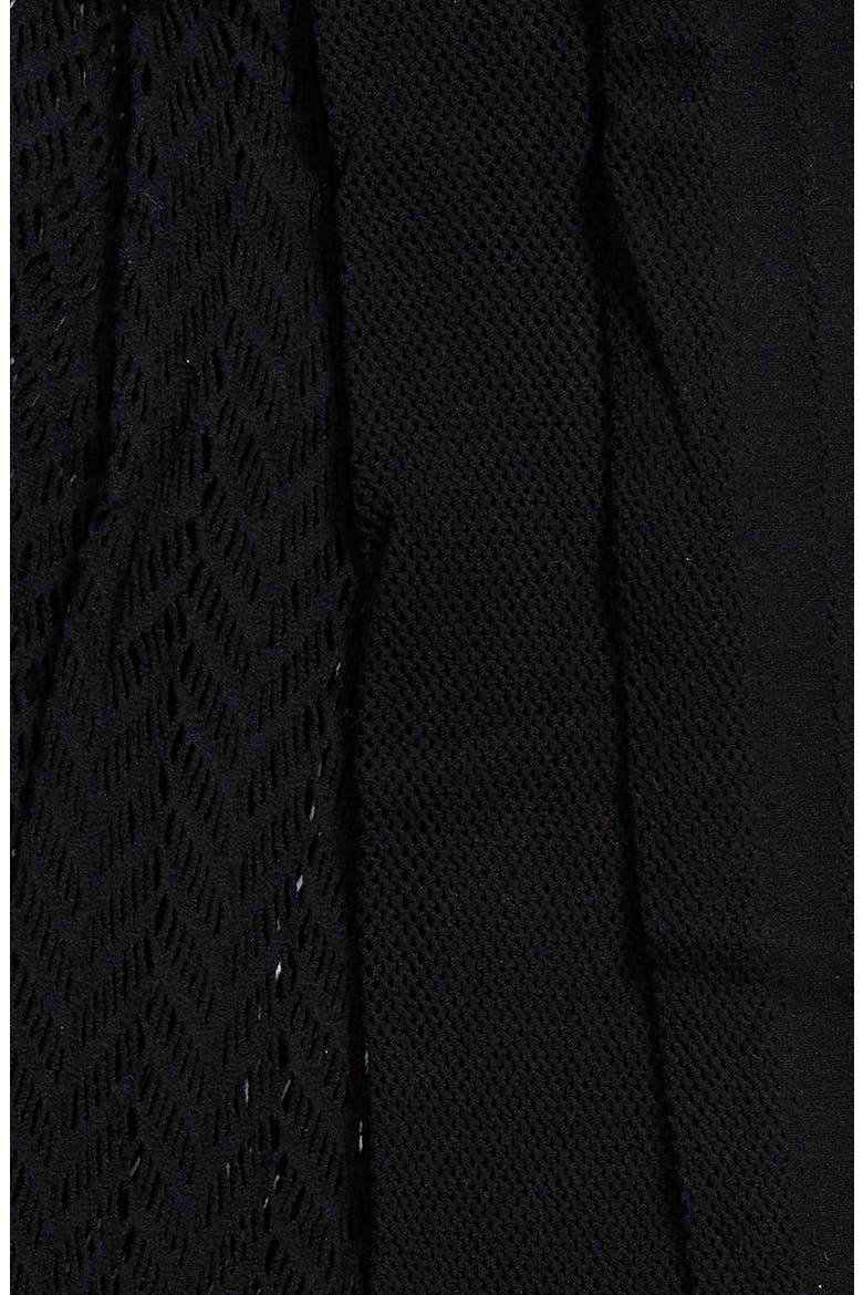 Assorted 2-Pack Mix Fishnet Socks, Alternate, color, BLACK