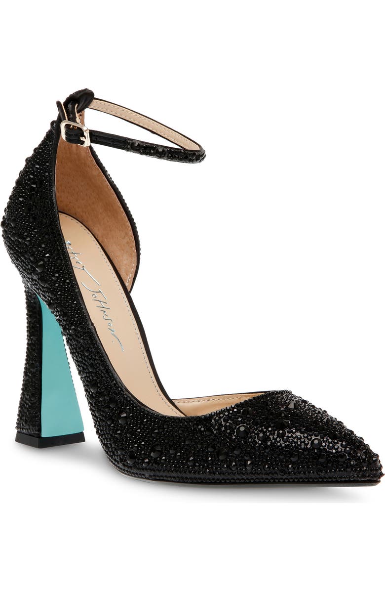 Betsey Johnson Ramsy Rhinestone Pump, Main, color,