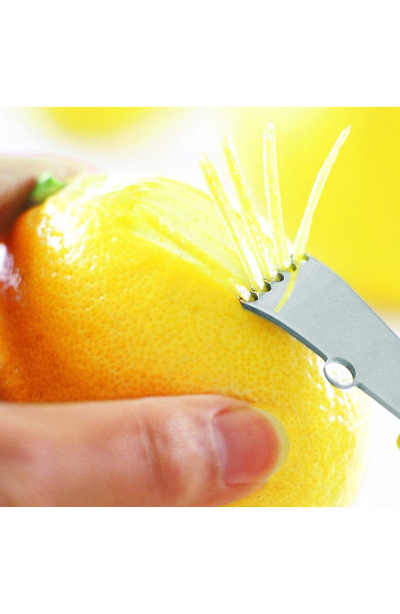 Rosle Citrus Zester With Canelle, Stainless Steel, Alternate, color, Silver