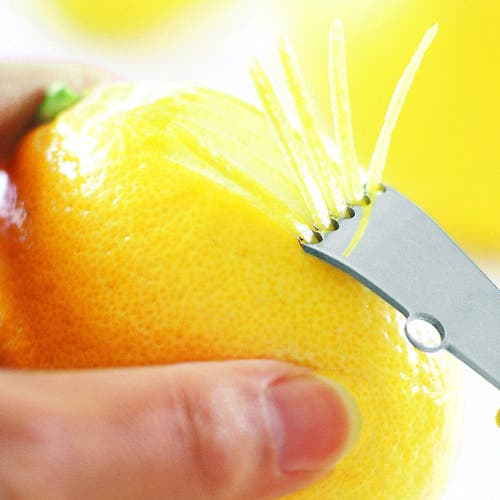 Rosle Citrus Zester With Canelle, Stainless Steel In Metallic