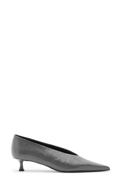 Tony Bianco Cherry Pointed Toe Kitten Heel Pump In Brown