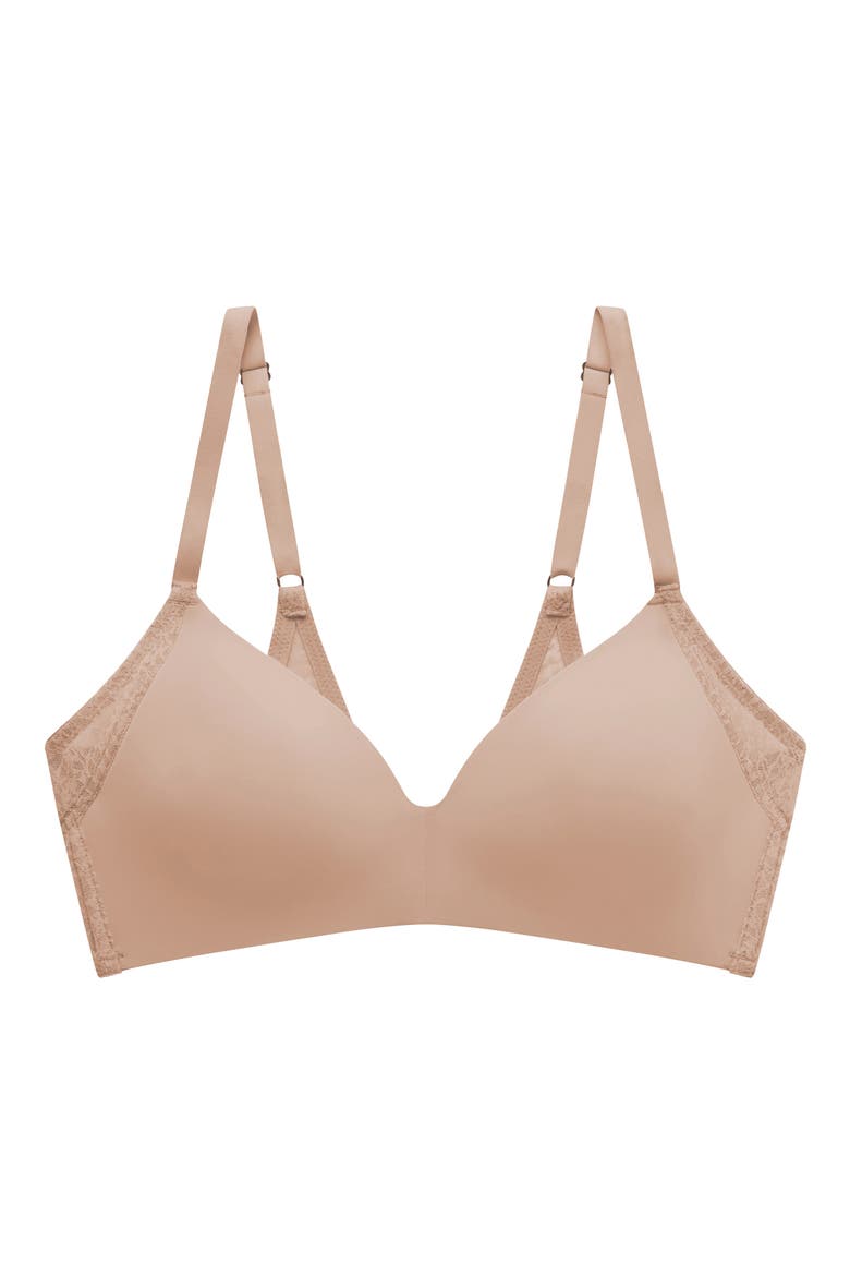 Pretty Smooth Bra, Alternate, color, BUFF
