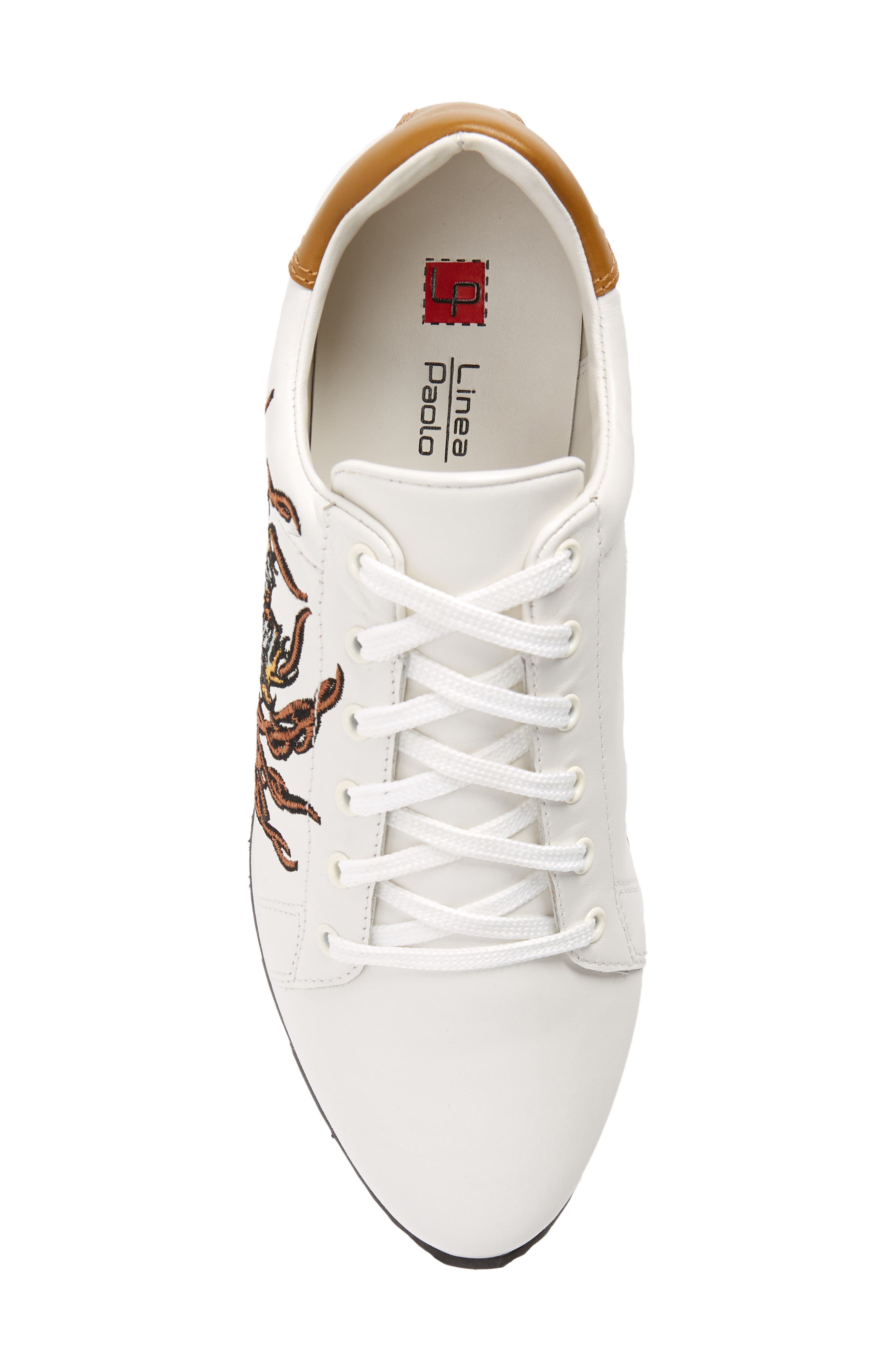Linea Paolo Erin Embroidered Sneaker, Alternate, color, 