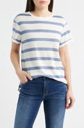 KOBI HALPERIN Kendall Stripe Linen T-Shirt