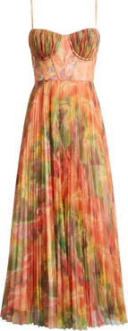 Hutch Pleated Cocktail Dress