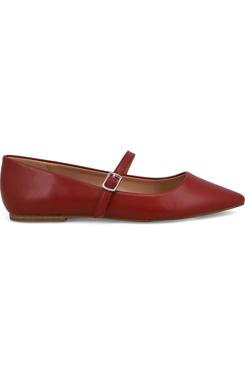 MIA Fionna Mary Jane Flat, Alternate, color, Red