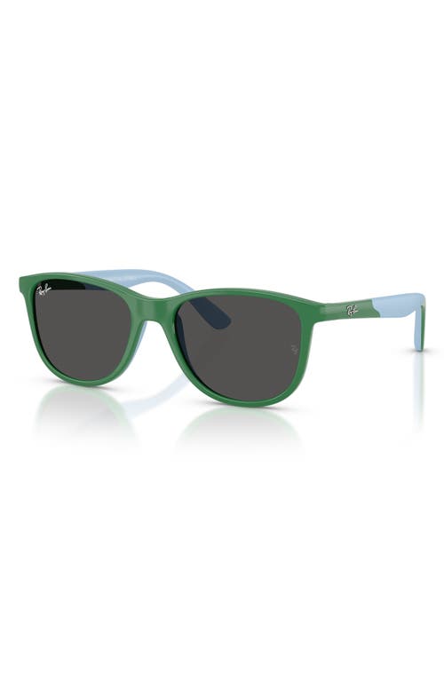 Ray Ban Ray-ban 49mm Square Sunglasses In Dark Grey/green