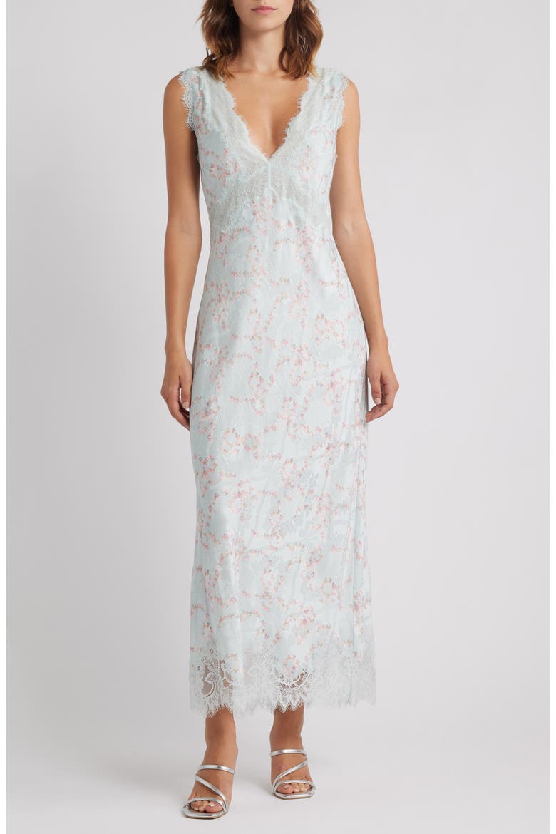 Mira Sleeveless Maxi Dress, Main, color, SPRUCE MINT