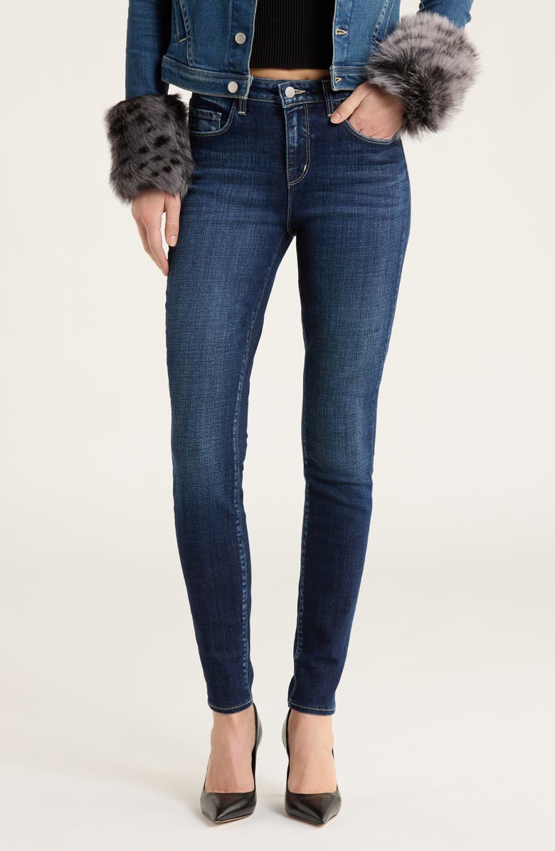 L'AGENCE Marguerite High Waist Skinny Jeans, Main, color, Grove