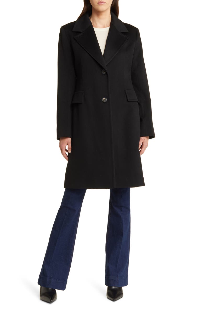 Fleurette Reed Italian Wool Coat, Main, color, 