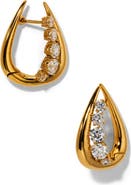 Nadri Phenom Huggie Hoop Earrings