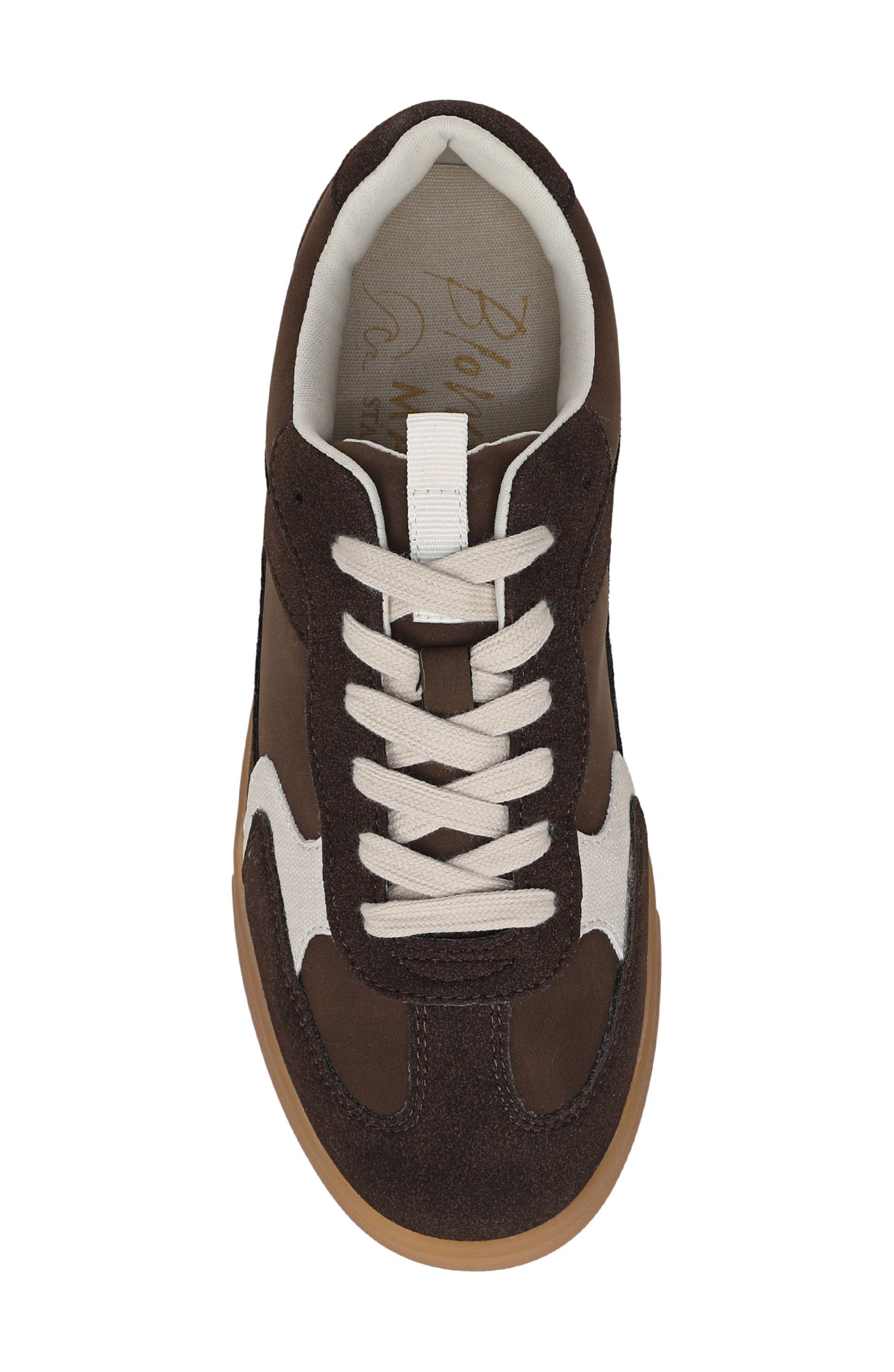 Blowfish Malibu Tastic Sneaker, Alternate, color, Espresso Brown Faux Suede