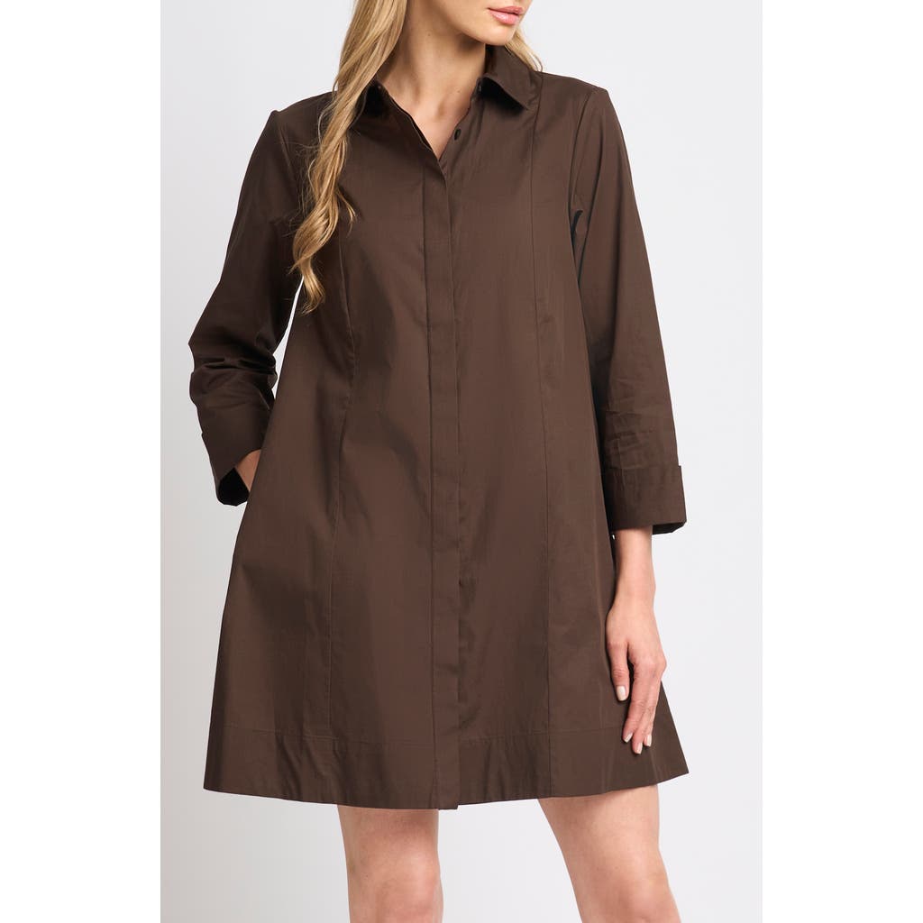 Halogenr Halogen(r) Cuff Sleeve Shirtdress In Delicioso