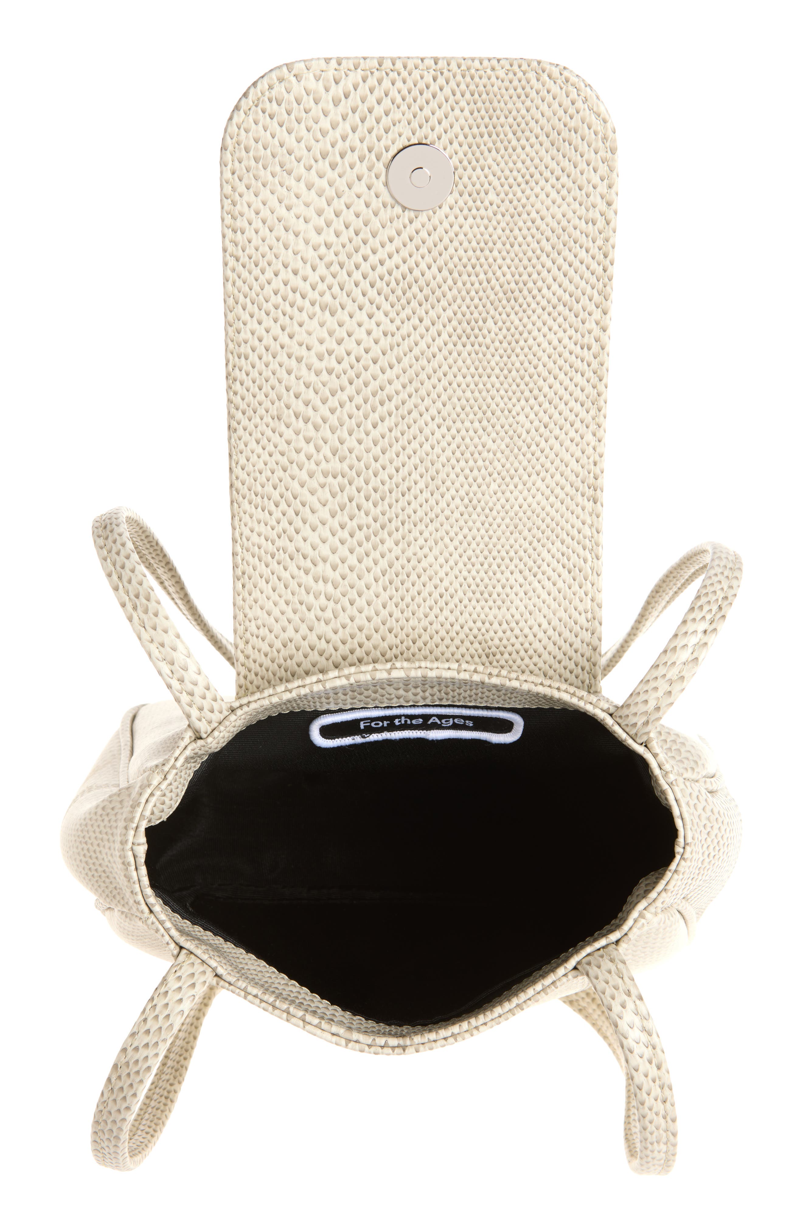 Yoko Faux Leather Shoulder Bag, Alternate, color, BEIGE