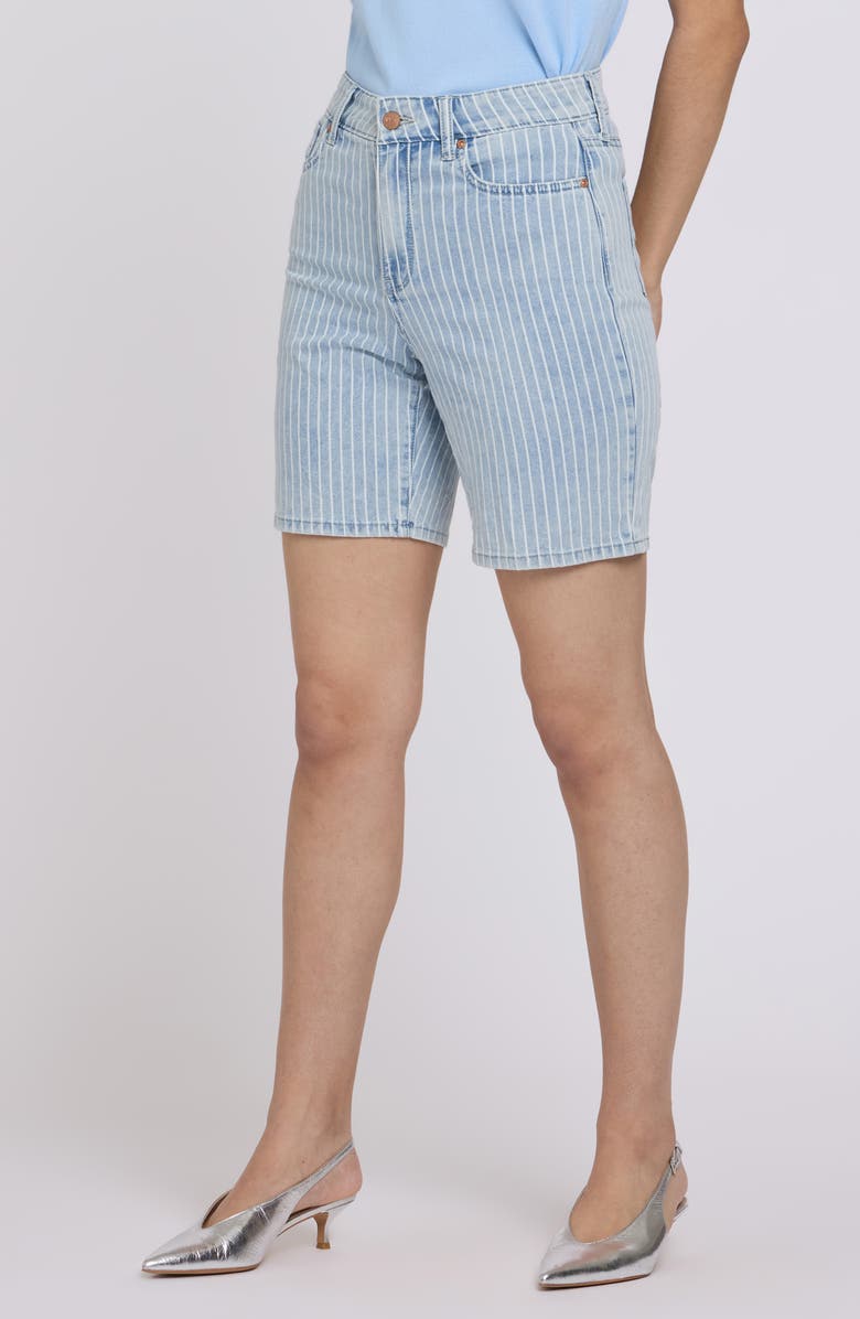 NYDJ Erin High Waist Denim Shorts, Main, color, 