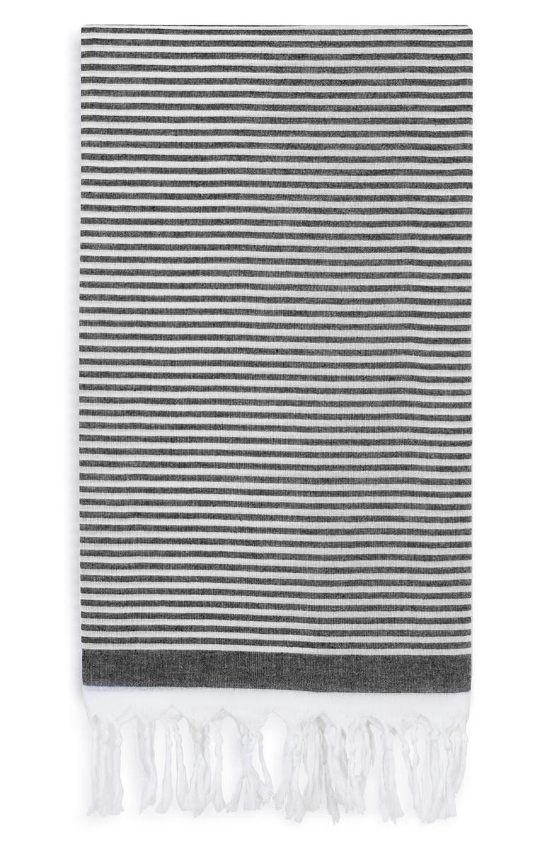 Linum Home Textiles Soft Stripes Turkish Pestemal Towel, Main, color,