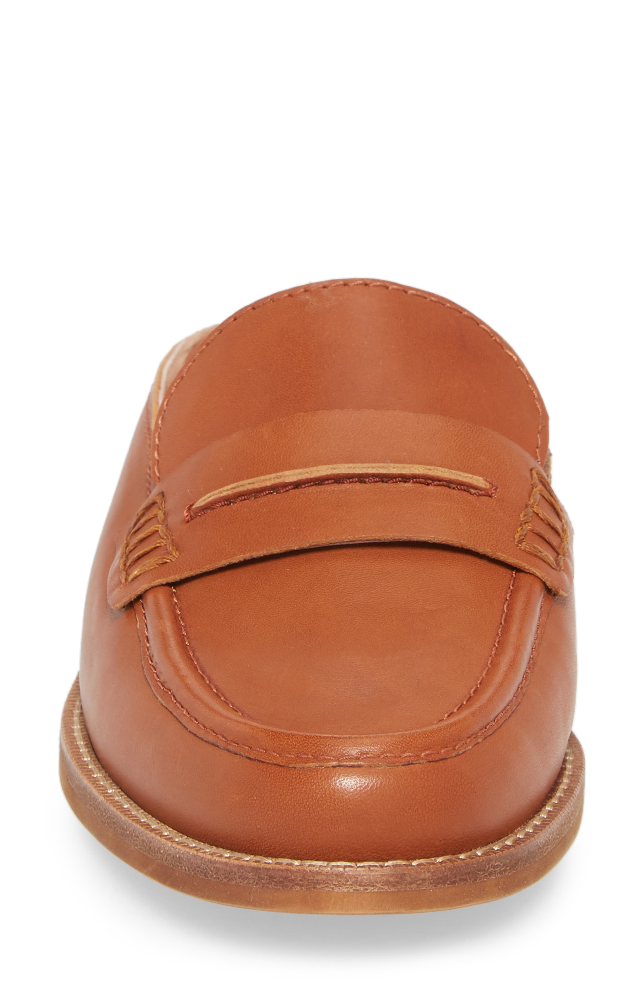 The Elinor Loafer Mule, Alternate, color, DUSTY CLAY SUEDE