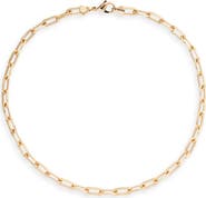 SHYMI Maggie Paper Clip Chain Necklace