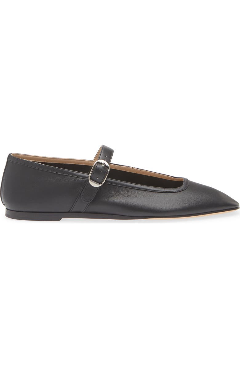 Le Monde Beryl Lea Mary Jane Flat, Alternate, color, Black
