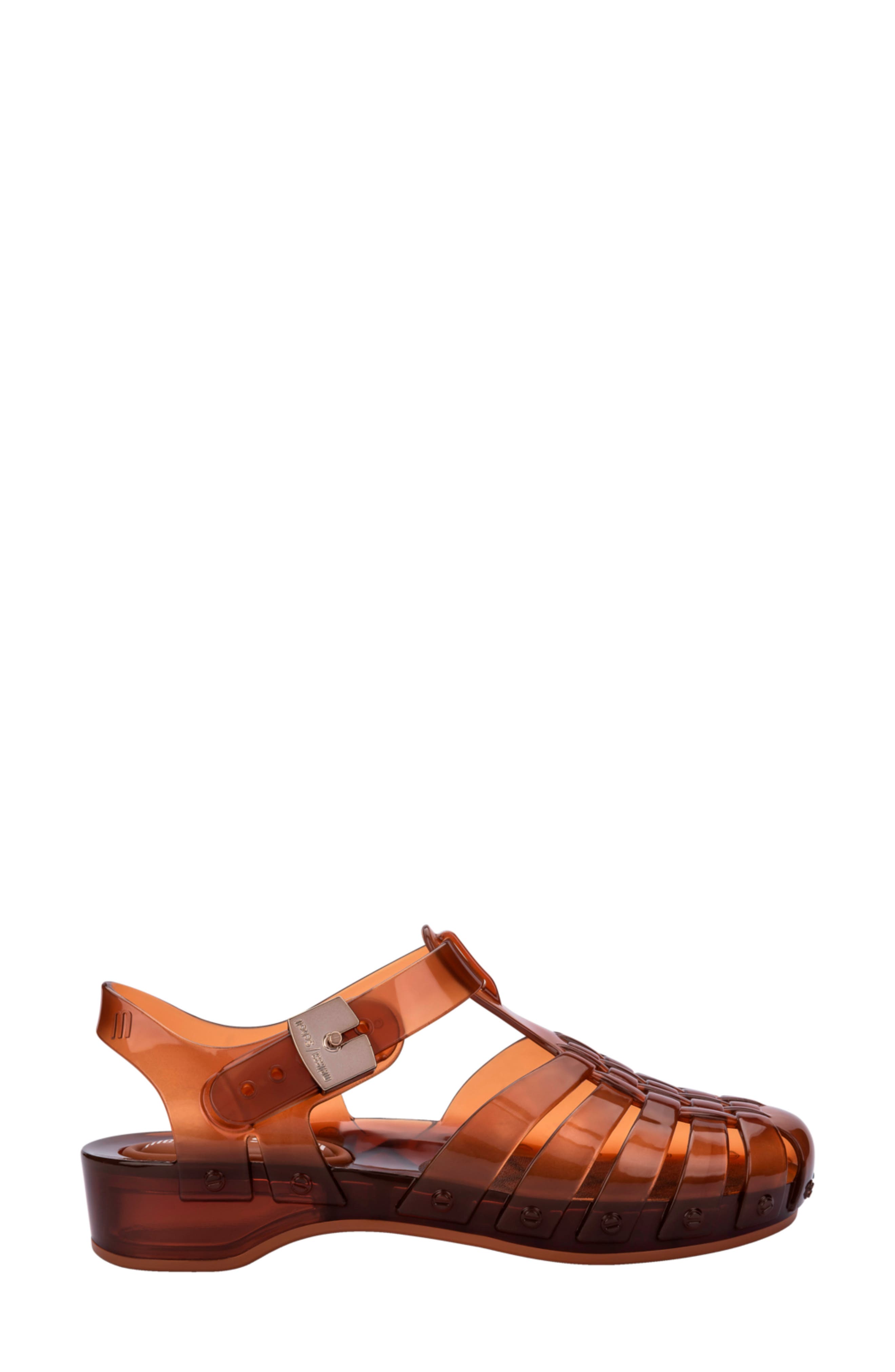 x Scholl Possession Pescura Ankle Strap Platform Fisherman Sandal, Alternate, color, BROWN