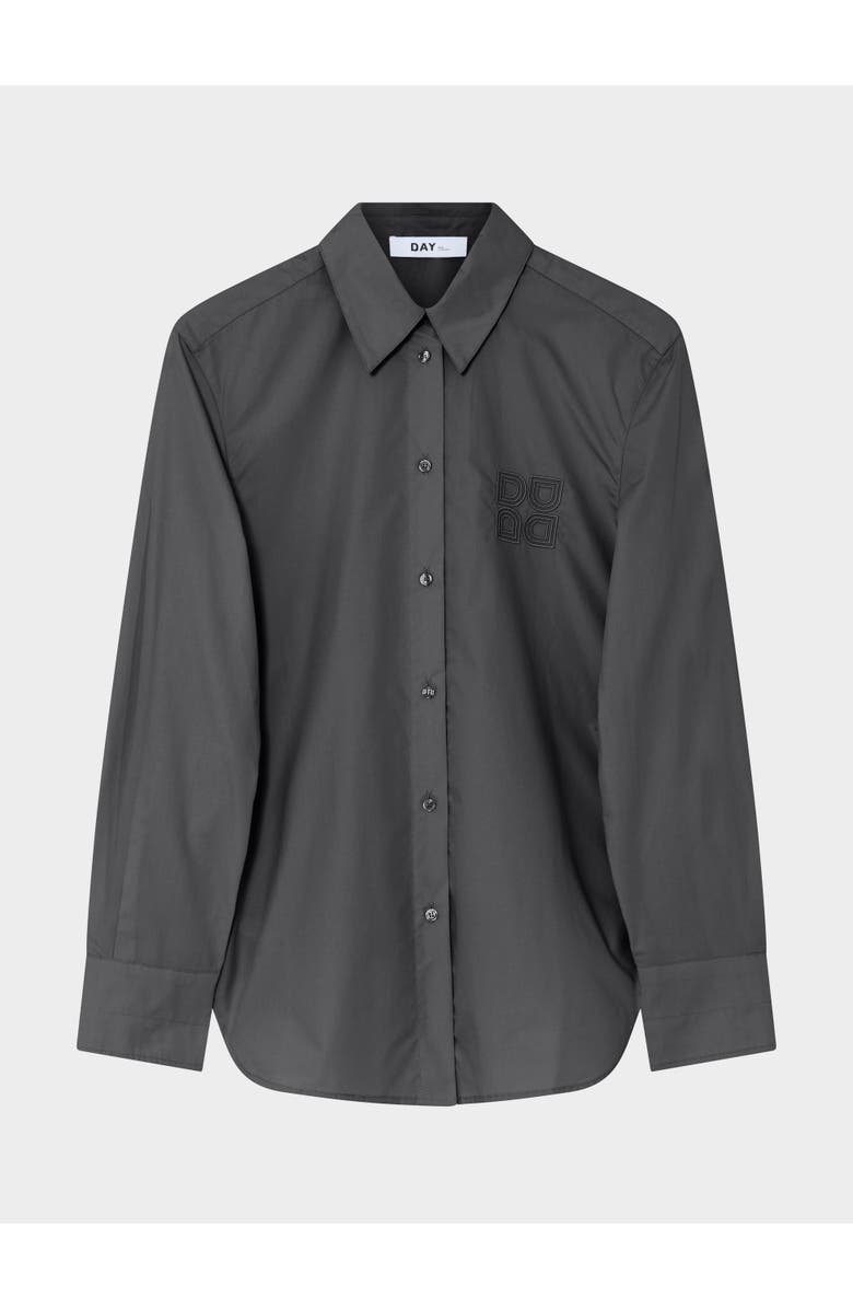 DAY Birger et Mikkelsen Jojo Crisp Button-Up Shirt, Alternate, color, Black