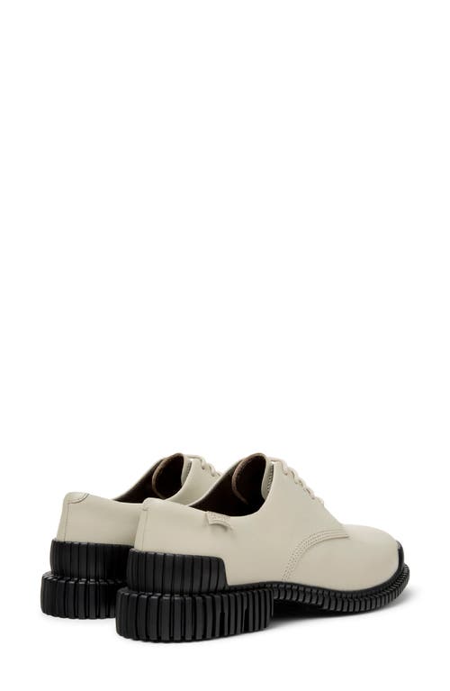 Camper Pix Lace-up Rubber-sole Shoes In Neutral