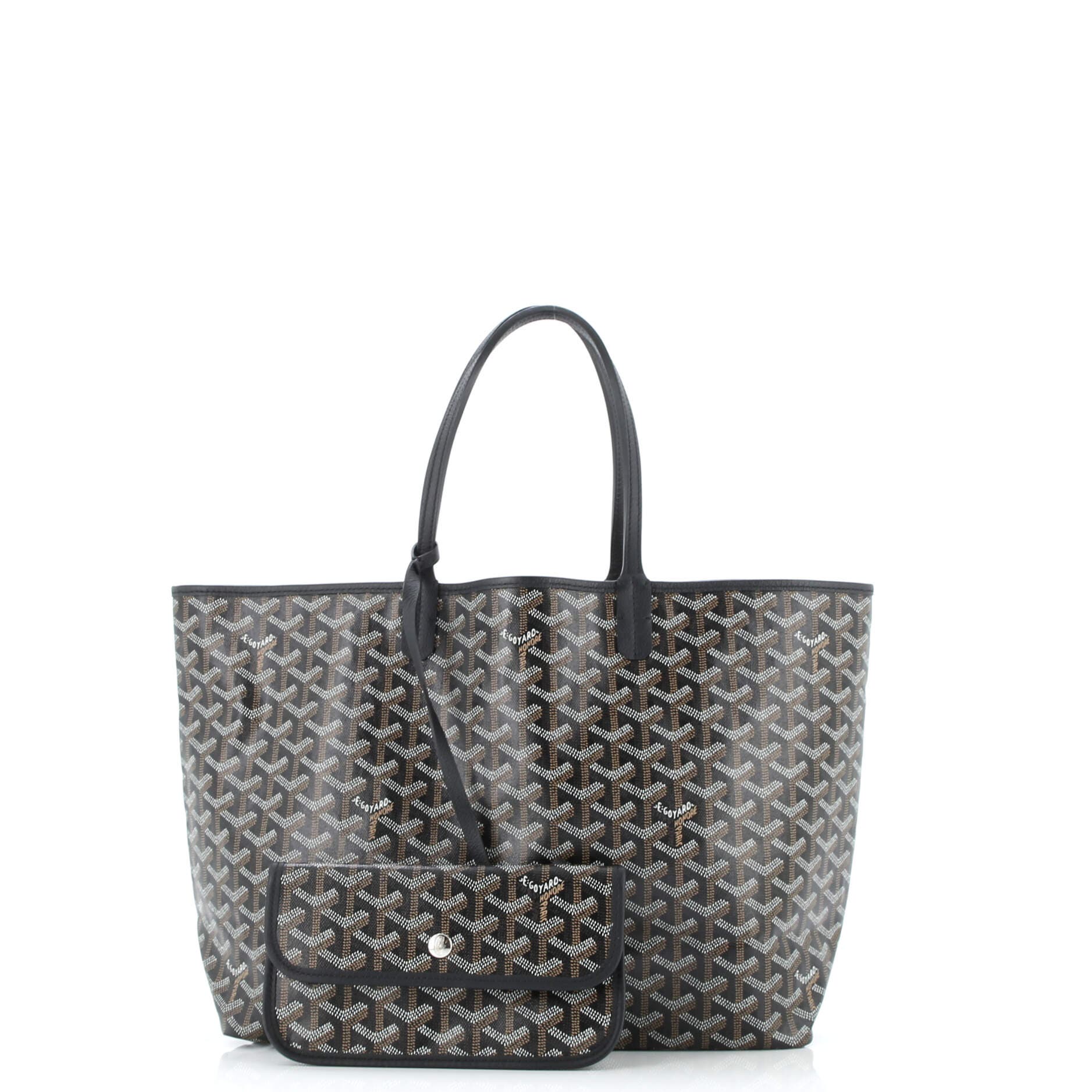 Pre-Owned Goyard Saint Louis Tote Coated Canvas PM, Alternate, color, 