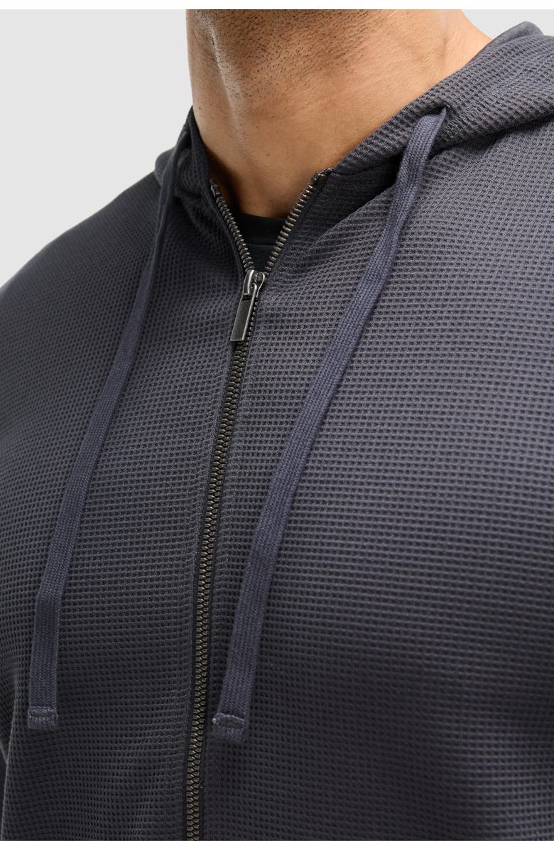 Peloton Waffle Full Zip Hoodie, Alternate, color, 