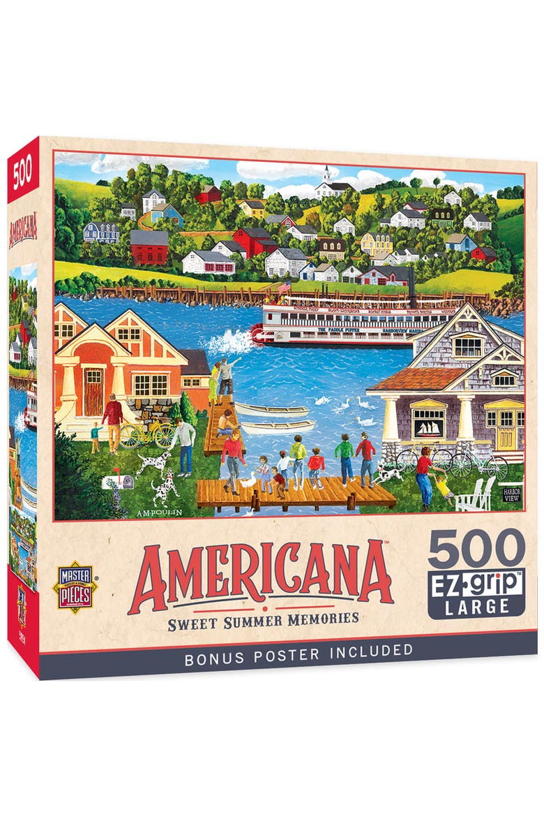 Sweet Summer Memories 500 Piece Puzzle, Main, color, Multicolor