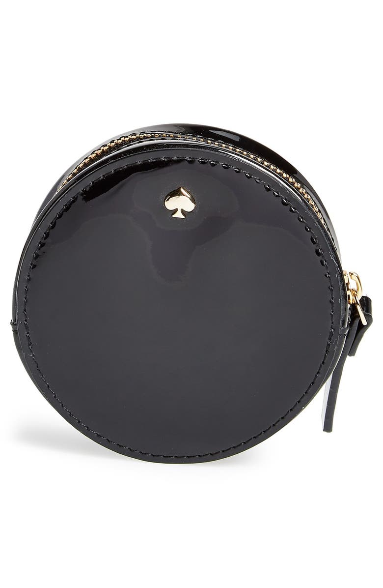 Kate Spade New York 'all aboard - clock' coin purse, Alternate, color,