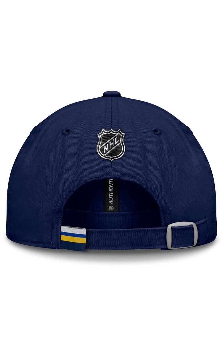 FANATICS Men's Fanatics Navy St. Louis Blues Authentic Pro Prime Adjustable Hat, Alternate, color, Navy