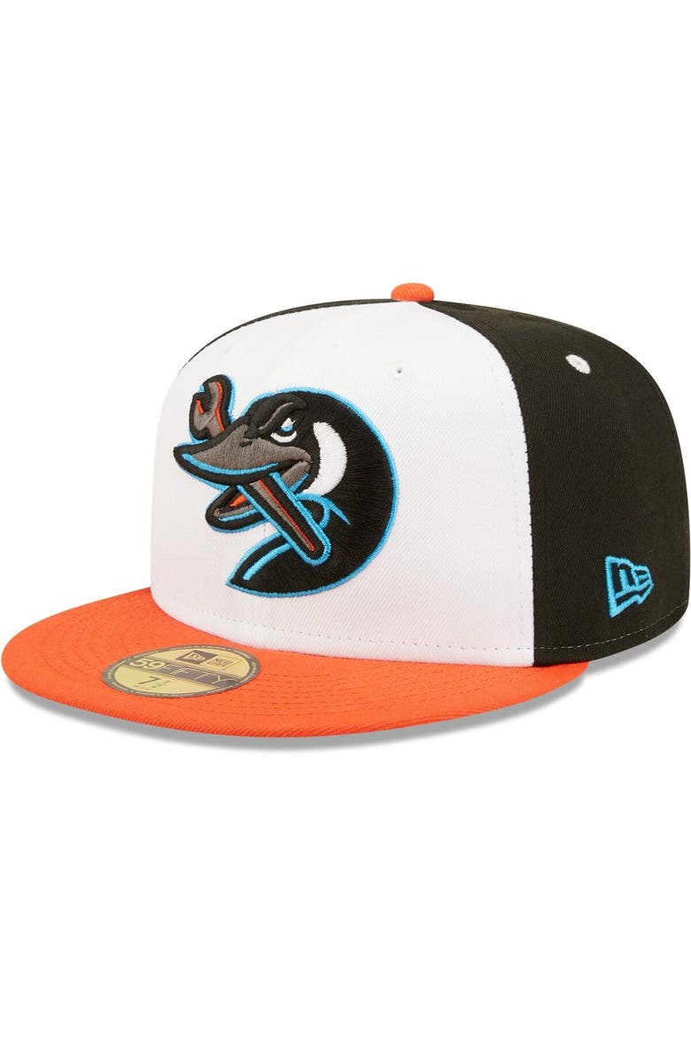 Men's New Era White Beloit Snappers Authentic Collection Team Alternate 59FIFTY Fitted Hat, Main, color, White