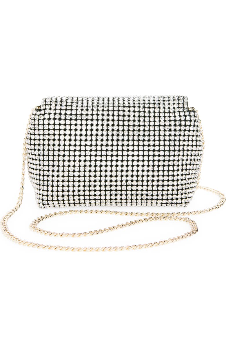 Ted Baker Gliters Clutch, Alternate, color, Light Silver