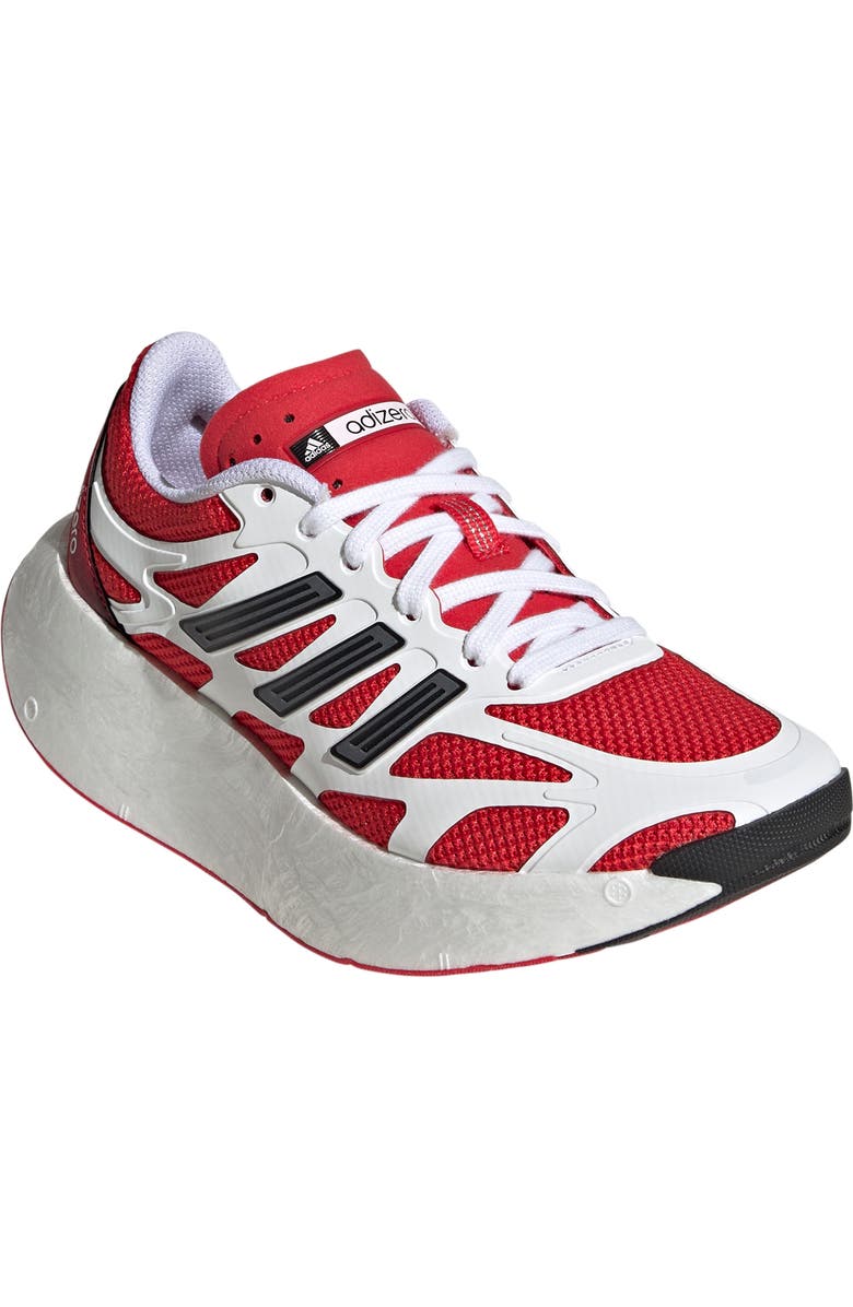 adidas Adizero Aruku Sneaker, Main, color, White/Pure Ruby/Black
